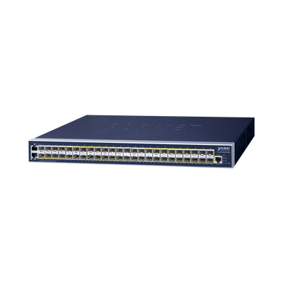 [GS-6320-46S2C4XR] Switch Administrable L3, 46 puertos SFP, 2 puertos Combo TP/SFP, 4 puertos 10G SFP+