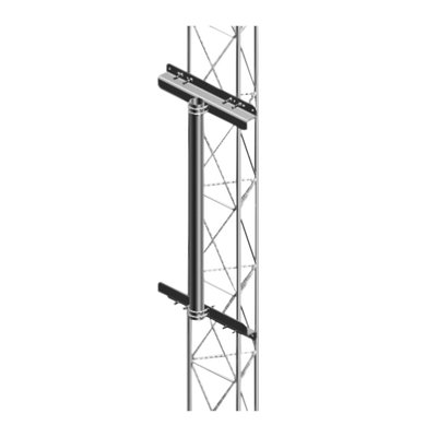 [SFM-1MG] Mástil Robusto de 1 metro para Instalación en torre de tramo STZ30G, STZ35G y STZ45G (Galvanizado por Inmersión en Caliente).