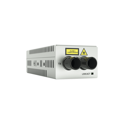 [AT-DMC1000-ST-00] Mini Convertidor de medios de cobre a fibra MultiModo de escritorio 1000TX a 1000SX conector ST
