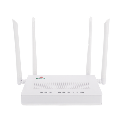 [HG323D-AC] ONU Dual G/EPON con Wi-Fi AC de doble banda, 1 puerto SC/UPC + 2 puertos LAN Gigabit + 1 puerto FXS