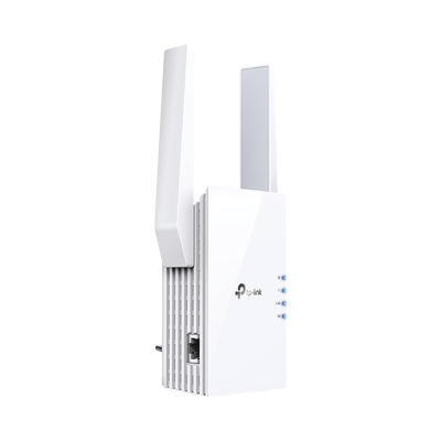 [RE505X] Repetidor / Extensor de Cobertura WiFi AX 1500 Mbps, doble banda 2.4 GHz y 5 GHz, con 1 puerto 10/100/1000 Mbps