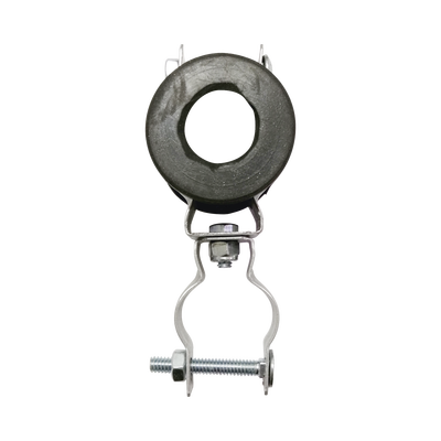 [LP-AISLADOR-UNI] Aislador Bajada Pararrayos / Dieléctrico / Separación 6-7 cm / Cable 250 MCM / Herrajes 3/4-1 1/4 in / Torres STZ