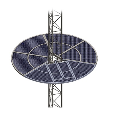 [SOM-35] Sistema antiescala tipo sombrilla para torre STZ35.