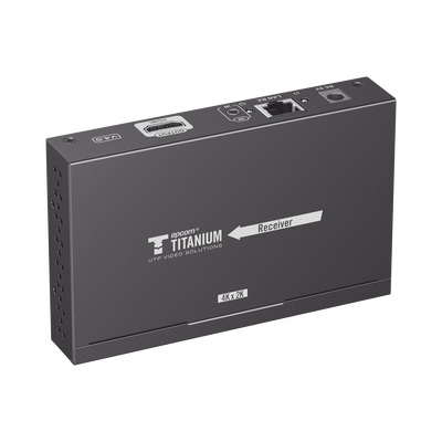 Receptor Compatible para Kit Matricial TT-683-MATRIX-4.0 | Resolución 4K@30Hz | Cat6 | Control IR | Compatible con Switch IGMP (Solo para transmisor versión 4.0).