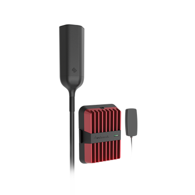[532-154] KIT Amplificador de Señal Celular 4G, 3G, VoLTE y Voz Convencional, Drive Reach OTR/ Especial para Tractocamión y Pick up Pesados/ Soporta múltiples dispositivos y compañías como Telcel, AT&T y Movistar a la vez.