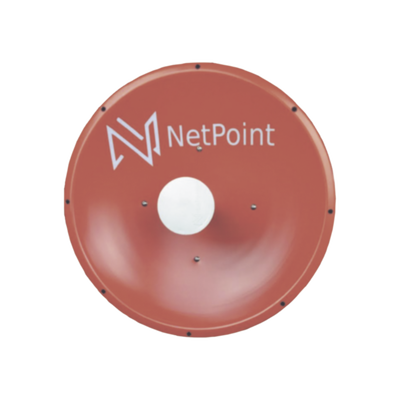 [NPTR3] Antena altamente Direccional / 4 ft / 4.9-6.4 GHz / Diseñada para ambientes salinos / Ganancia 37 dBi / SLANT de 45 ° y 90 ° / Incluye radomo, jumper y montaje de acero inoxidable. 