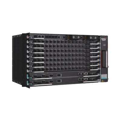 OLT Carrier Class Modular GPON, 6 Ranuras de Servicio, Incluye 1 Tarjeta de Servicio 16 puertos GPON, crecimiento hasta 96 puertos GPON, 6 UR, Gestión por UNM2000, CLI, (Incluye Instalación de software UNM2000)