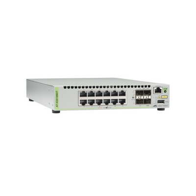 [AT-XS916MXT-10] Switch Capa 3 Stackeable 10 Gigabit , 12 puertos 100/1000/10G Base-T (RJ-45)  y 4 puertos SFP/SFP+ 10G