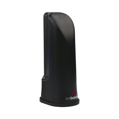 [301-211] Antena de escritorio tipo cilindro color negra. Cubre las bandas de frecuencia celular. Especial para amplificadores y dispositivos celulares 4G y 3G. Con 1.52 m de cable RG-174 y con conector SMA macho.