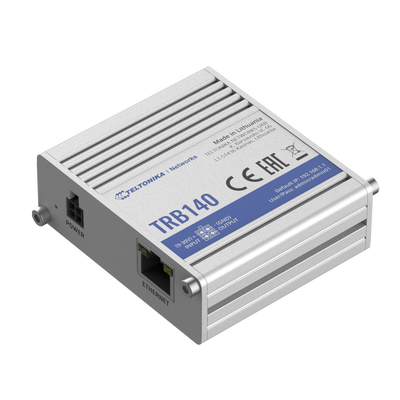 [TRB140] Router Industrial LTE 4G, con 1 puerto Ethernet 10/100/1000Mbps Gigabit