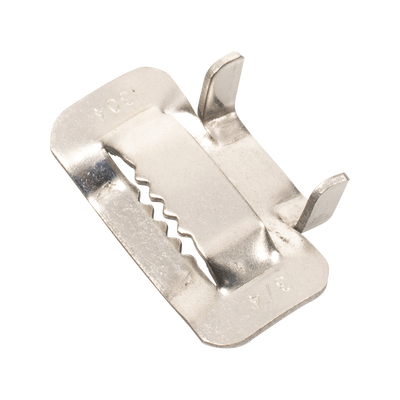 Hebilla de Acero Inoxidable T, 3/4", 100 piezas