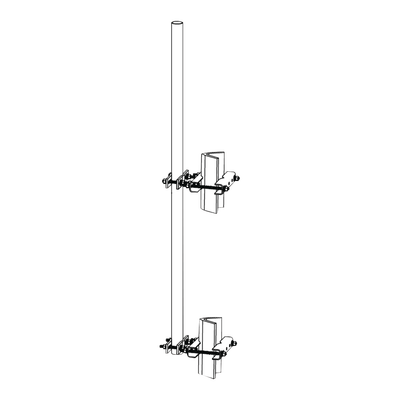 [TRY-ST-LM-1.9X6] Montaje lateral con Mástil de 1.9" diam. x 6' (1.8m) longitud. 
