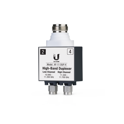 [AF-11-DUP-H] Duplexer para AF-11, banda licenciada de 11 GHz de banda alta (10.940-11.200 GHz y 11.440-11.700 GHz)