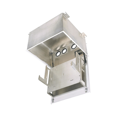 Gabinete de Techo PanZone Premium / 8 UR / Equipo Pasivo / Paneles de Parcheo / Organizador Horizontal / Acceso Frontal / UL2043 Plenum