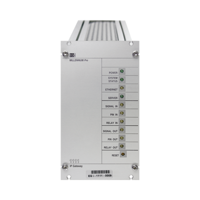 [1111EGI] Interfaz Millennium IP para gestión de avisos y música por redes Ethernet por Streaming