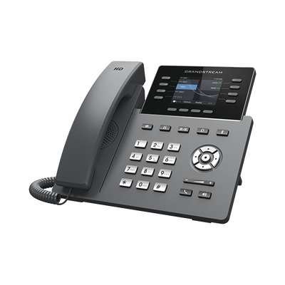 [GRP2624] Teléfono IP Wi-Fi, Grado Operador, 8 líneas SIP con 4 cuentas, pantalla a color 2.8", puertos Gigabit, Bluetooth, PoE, codec Opus, IPV4/IPV6 con gestión en la nube GDMS