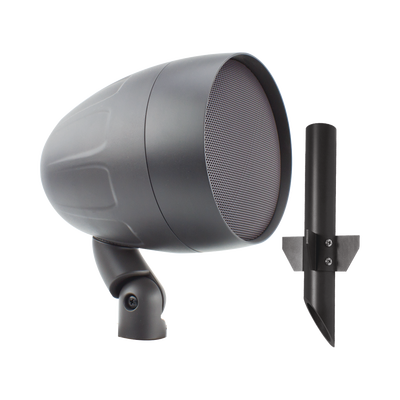 [AS-3T] exterior | altavoz de 2 vías | Acoustiscape 8in | 64 Watts | 8 ohms| 70V/100V | Switchable | incluye estaca