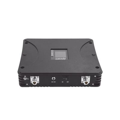 Amplificador de Señal Celular 2G, 3G, 4G y 5G / Mejora llamadas convencionales y VoLTE / Amplifica señal de TELCEL, AT&T, MOVISTAR, BAIT,DiRi y más / Cubre hasta 1200 m² con 4 antenas y cables de baja pérdida.