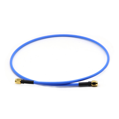 [LP-RPSMA-M50] Jumper de Alto Rendimiento para 6 GHz, RPSMA-Macho inverso a RPSMA Macho inverso de 50 cm