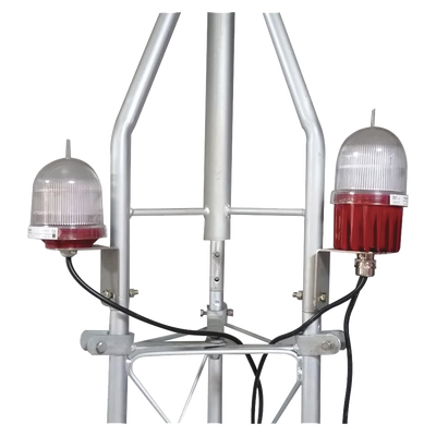 [LB-IB-DOBLE] Lámpara de Obstrucción Doble tipo L-810 (Certificada). Voltaje de operación: 110 Vca.