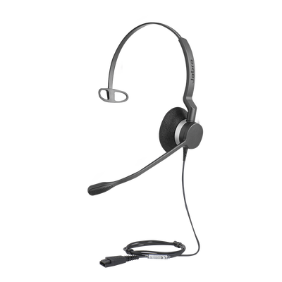 [BIZ-2300-MONO-QD] Jabra Biz 2300 Mono con conexión QD, resistente para contact center con brazo articulado con giro de 360º  (2303-820-105)