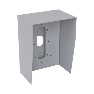 [BASEINT] Cubierta Industrial para montaje de Porteros IP Fanvil y Grandstream, pintura electrostática color gris.