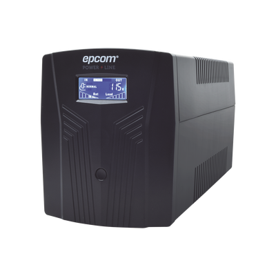 UPS de 1500VA/900W / Topología Línea Interactiva / Entrada y Salida 120 Vca/ Clavija NEMA 5-15P / 6 Tomas NEMA 5-15R 