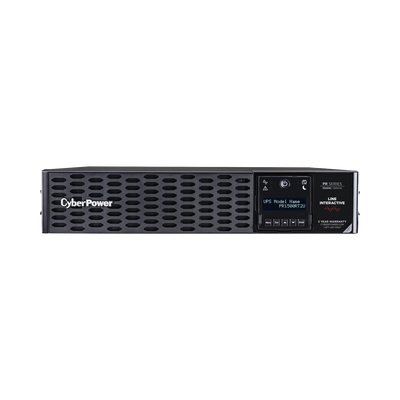[PR1500RT2U] UPS de 1500 VA/1500 W, Topología Línea Interactiva, Entrada 120 Vca NEMA 5-15P, Onda Senoidal Pura, Torre o Rack 2 UR, Con 8 Tomas NEMA 5-15R