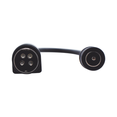 [CHDCM4P] Adaptador Universal DC Hembra a Minidin 4 Pines Macho / Recomendado para DVR´s epcom / HIKVISION