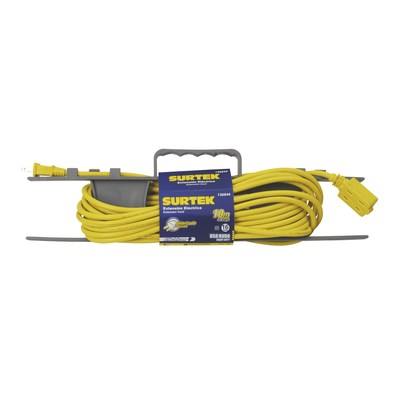 [SYS-136040] Extensión Eléctrica de Uso Rudo 2 metros / 127 V CA 10 A Máximo /  Color Amarillo.