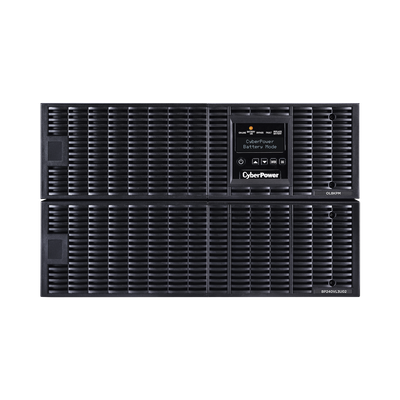 [OL8KRT] UPS de 8000 VA/ 8000 W, Online Doble Conversión, 200 - 240 Vac de Salida, Terminal Hardwired, Onda Senoidal Pura, Torre o Rack de 6 UR, Con 3 Tomas NEMA L6-30R