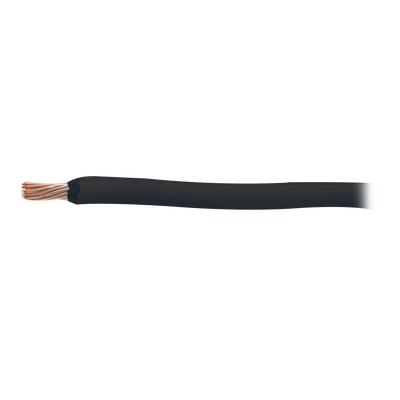 Cable Eléctrico de Cobre Recubierto THW-LS Calibre 14 AWG 19 Hilos Color Negro (100 Metros) (328.08 Pies)