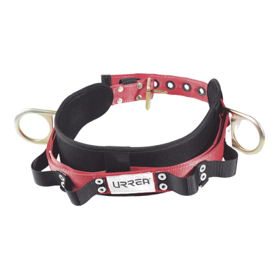 [SYS-USC01M] Cinturón para liniero, talla 40, con bandas para porta herramientas y dos anillos tipo D.