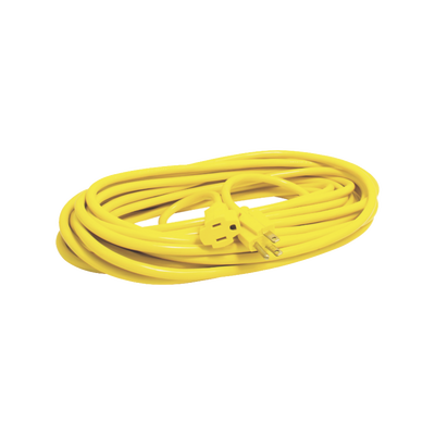 [SYS-136171] Extensión Eléctrica de Uso Rudo Aterrizada 5 metros /127 V CA 10 A Máximo / Color Amarillo.