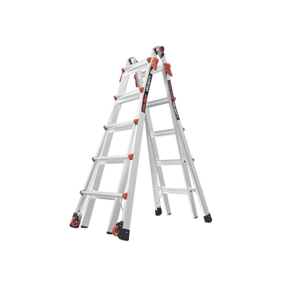 Escalera Multi-Posiciones de 6.7 m (22') para Suelos Inclinados o con Desniveles. 