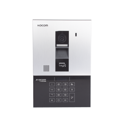 [KLP-C420R] Sistema Multiapartamento Touch, Hasta 450 Apartamentos, 300 Metros, Apertura con tarjeta