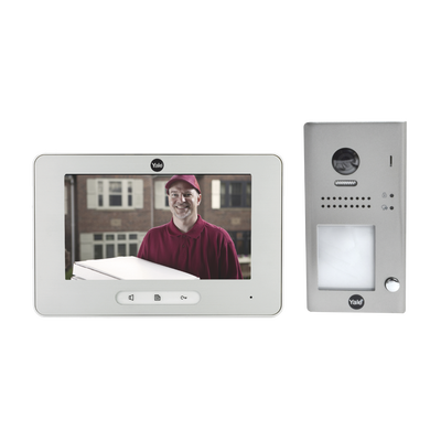 [80139] Kit de VideoPortero Manos libres: Frente de Calle y Monitor/ Hasta 16 Monitores / 2 Hilos