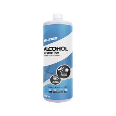 [ALCOHOL] Alcohol Isopropilico para limpieza de equipos de vídeo, fibra óptica, cómputo, y equipo telefónico 1000 mL