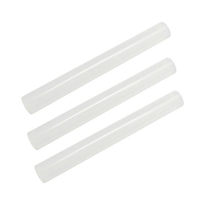 Barras de silicón 1/2" x 30 cm bolsa con 1 kg