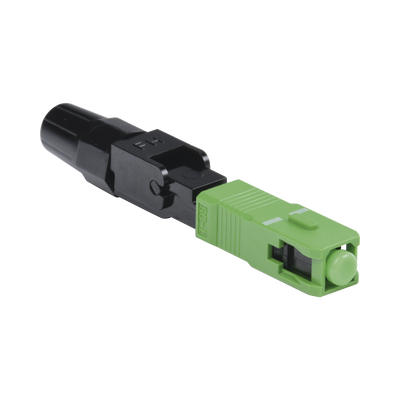 Conector Rápido de Instalación en Campo, Monomodo, SC/APC, Pre-Pulido, Re-Terminable, Ideal para Aplicaciones FTTx