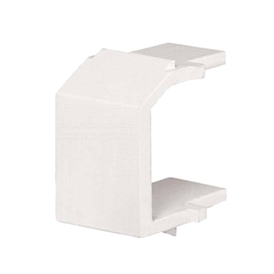 [NKBMIW-X] Módulo de Tapa Ciega (Inserto Ciego), Tipo Keystone, Color Blanco Mate, 1 Pieza