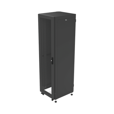 [LP-6060-42U-R2] Gabinete para Telecomunicaciones Rack Estándar de 19", 42UR, 600 mm Ancho x 600 mm Profundidad. Fabricado en Acero, Se envía el Gabinete Armado.