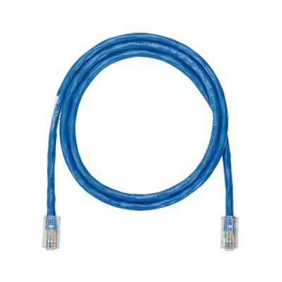 [NK5EPC5BUY] Cable de Parcheo UTP Categoría 5e, con Plug Modular en Cada Extremo - 1.5 Metros (4.92 Pies) - Azul