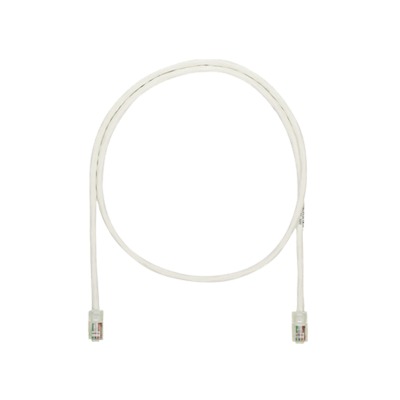 Cable de Parcheo UTP Categoría 5e, con Plug Modular en Cada Extremo - 2 Metros (6.56 Pies) - Blanco Mate