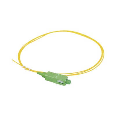 Pigtail de Fibra Óptica Monomodo SC/APC, Simplex de 1 Metro (3.28 Pies)