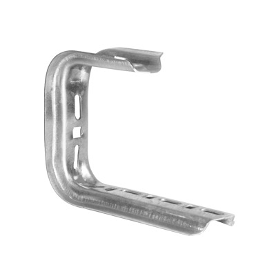 [MG-62-111EZ] Ménsula omega tipo C inteligente, 115 x 195mm, con acabado Electro Zinc