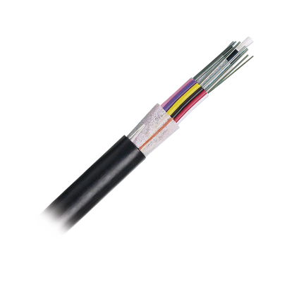Cable de Fibra Óptica de 24 Hilos, OSP (Planta Externa), No Armada (Dieléctrica), 250um, Monomodo OS2, Precio Por Metro