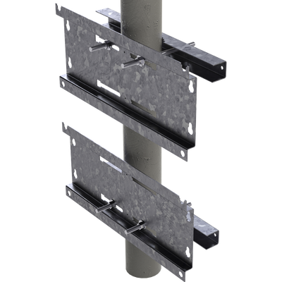 [LP-FORTE-16U-BRA-R2] Herraje para Fijación a Pared, Torre o Poste compatible con LP-FORTE-16UR3 y LP-FORTE-24U-R3