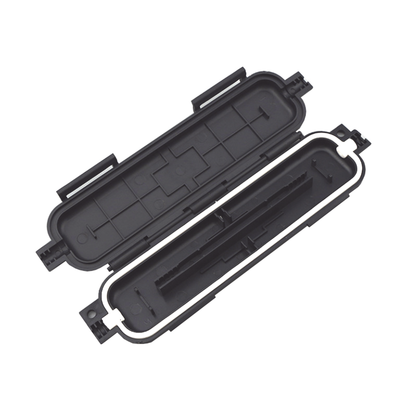 Mini Caja "Salchicha" para Exterior con Protección IP65, para Uso con Mangas de Empalme y Protección de Empalmes. Incluye una Manga.