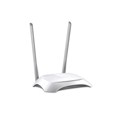 Router Inalámbrico WISP, 2.4 GHz, 300 Mbps, 2 antenas externas omnidireccional 5 dBi, 4 Puertos LAN 10/100 Mbps, 1 Puerto WAN 10/100 Mbps, control de ancho de banda (copia)
